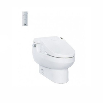 Bàn cầu một khối kèm nắp rửa điện tử Washlet TOTO - MS688W6