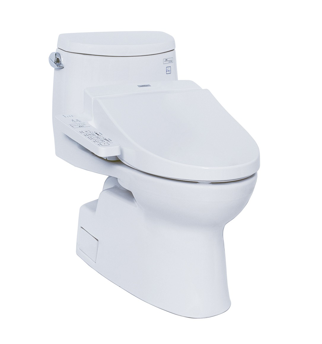 Bàn cầu một khối kèm nắp rửa điện tử Washlet TOTO - MS905W7